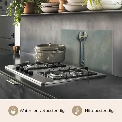 Moersleutel - Gereedschap - Verf keuken achterwand spatscherm klein -usp_NL