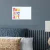 You are art - Kleurrijk - Grafisch poster papier klein -sfeer2