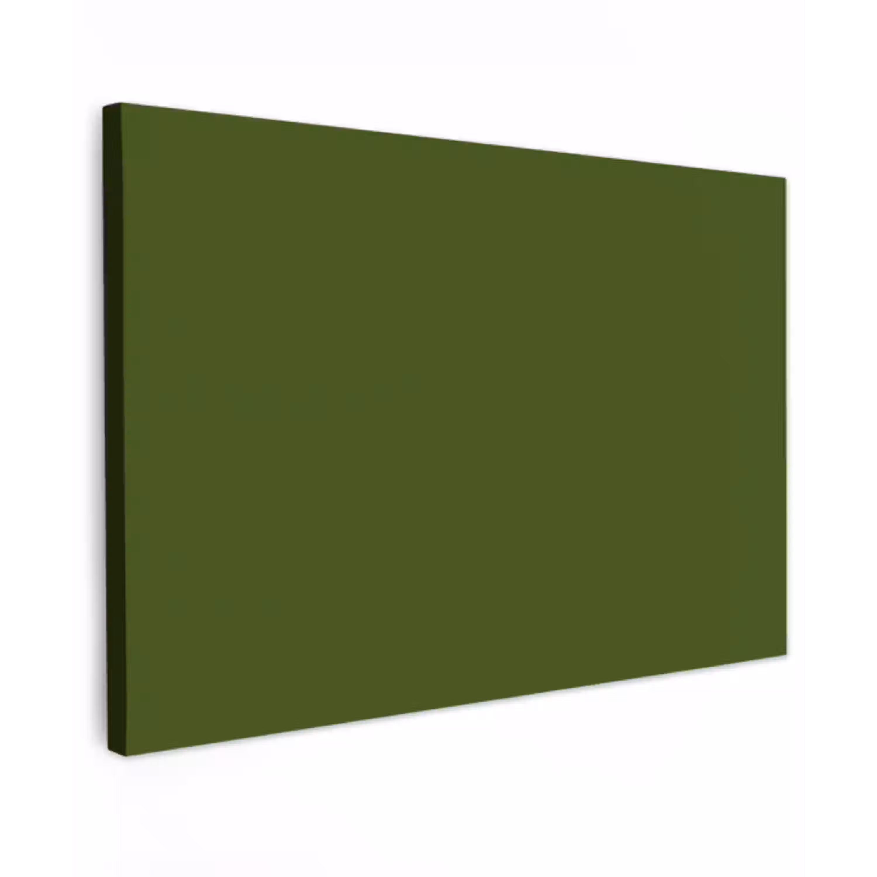 Olive - Drab - Groen Tuinposter op houten frame 2 cm dik klein 845 -3d
