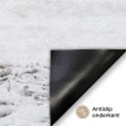 Rendier - Gewei - Sneeuw - Winter Deurmat klein -antislip_NL