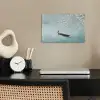 Bloesems - Minimalistisch - Wateroppervlak - Boot poster papier klein -sfeer1