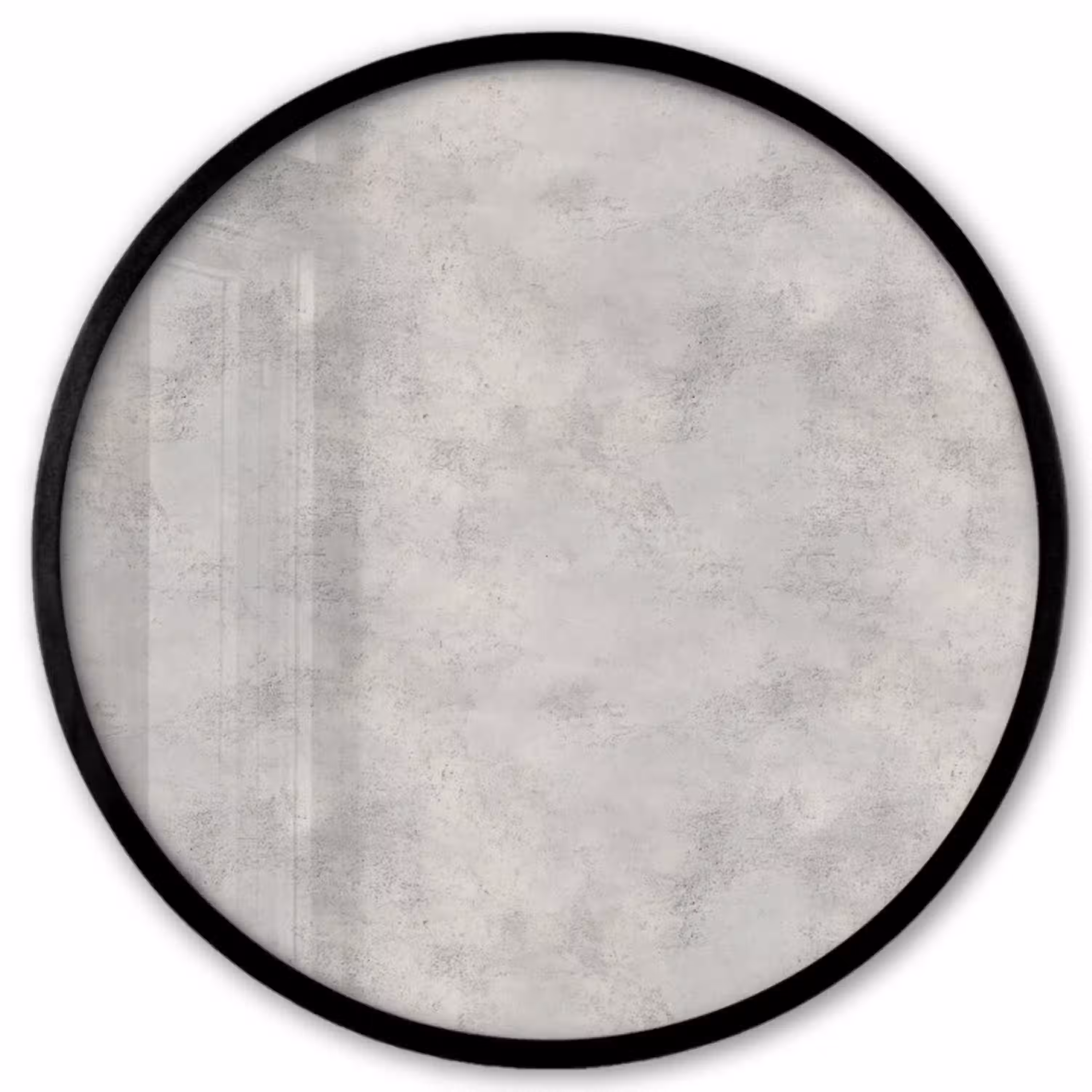 Grijs - Beton - Industrieel Fotolijst rond zonder passe partout klein 856 -3d