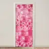 Roze - Schuim - Bubbels deurposter klein -3d_beige