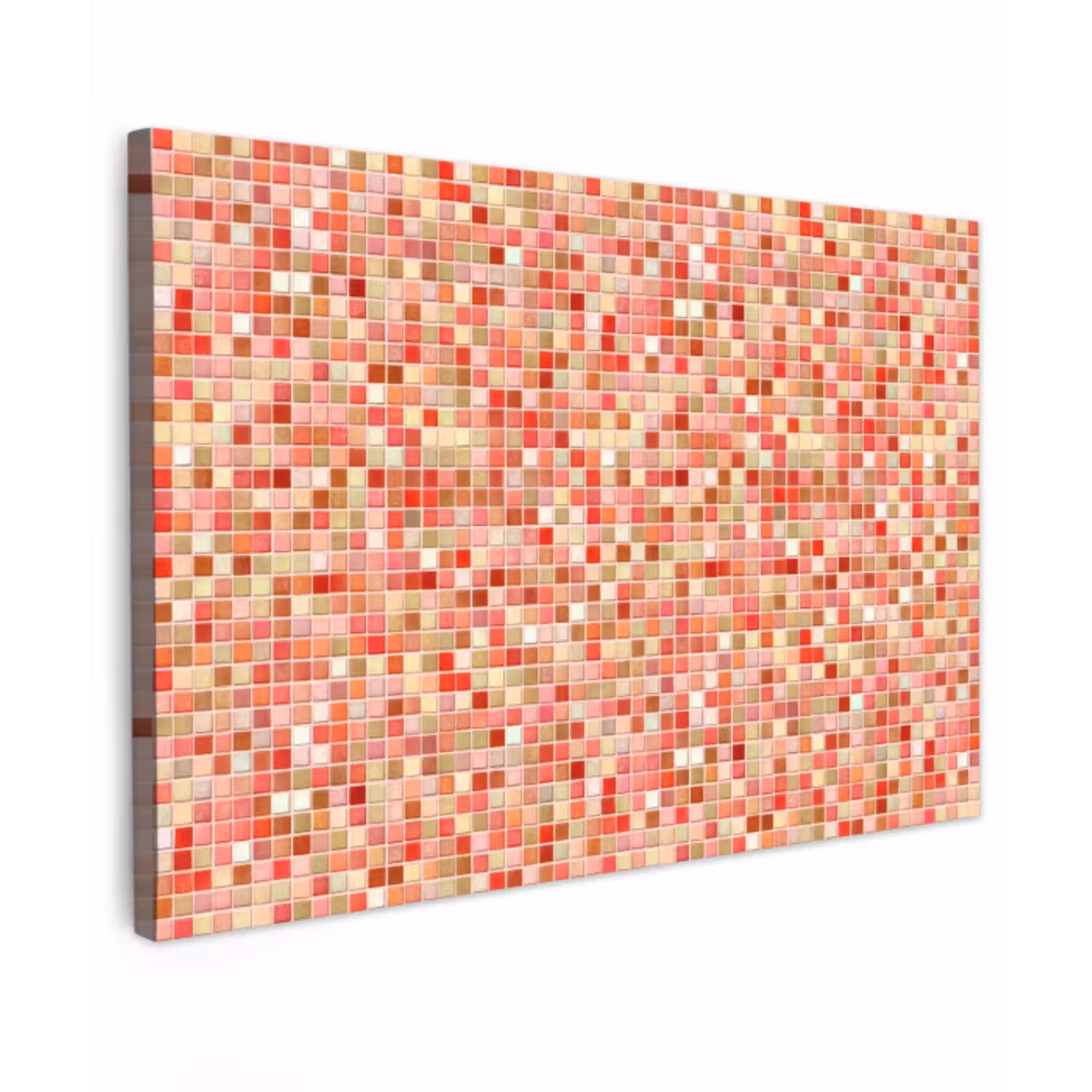 Mozaïek - Tegel - Patroon - Kleurrijk canvas 2cm klein 34 -z3d