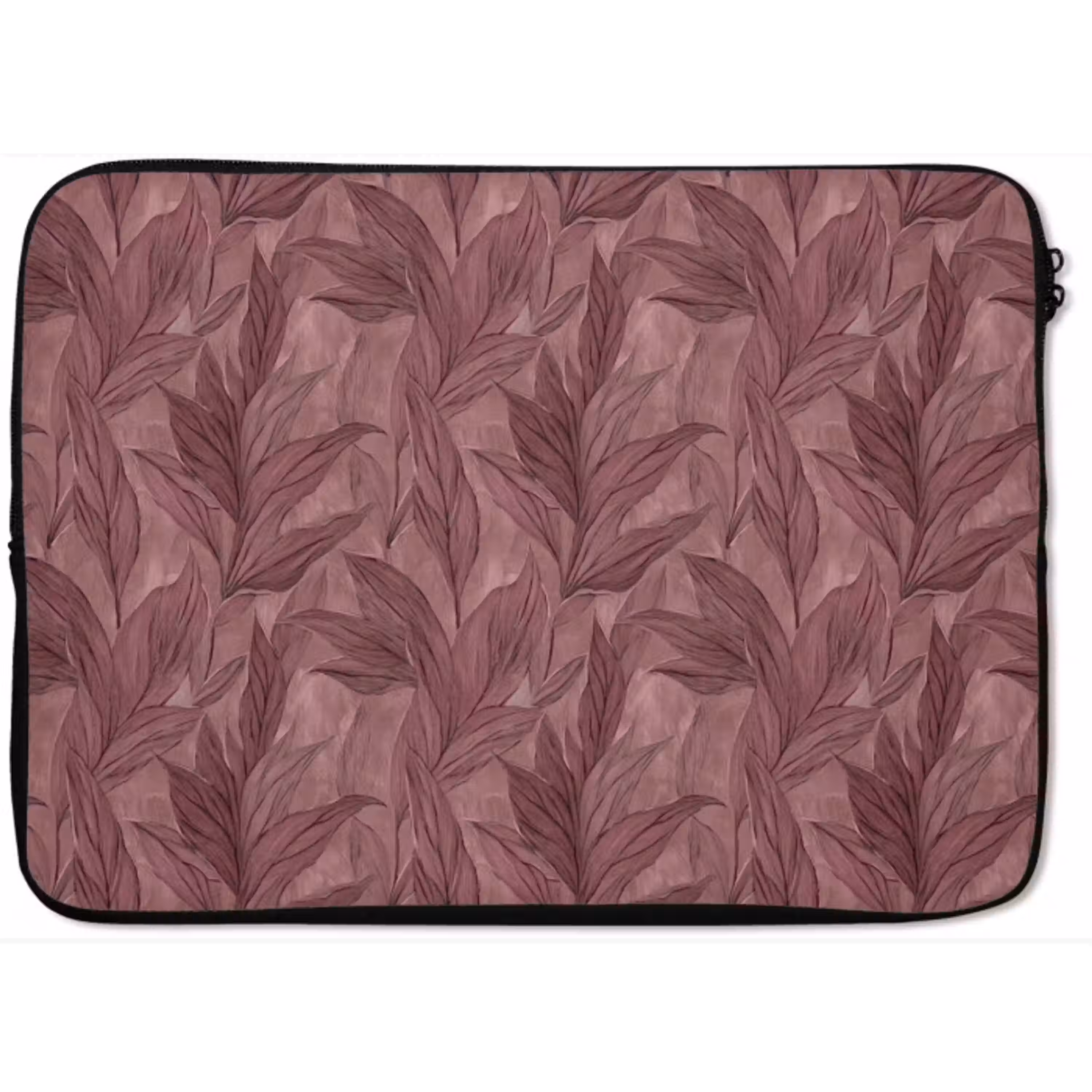 Bladeren - Patroon - Paars laptophoes neopreen klein 279 -zkaufland3dotto