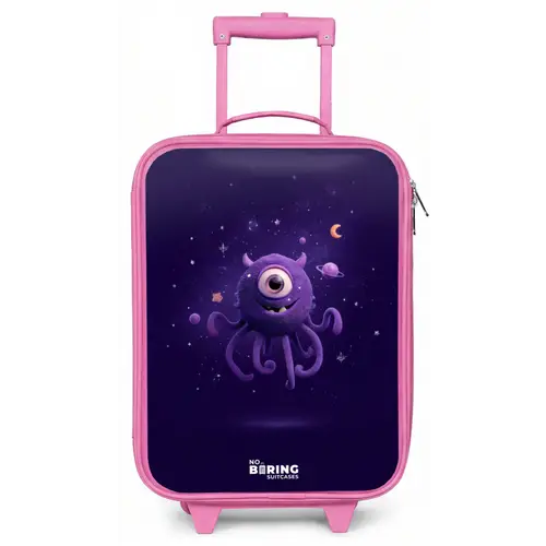 Kosmisch tentakelmonster Kinderkoffer - Roze klein -zz3dotto