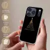 Magisch - Kerstboom - Lichtspiralen - Zwart Telefoonhoesje iPhone 17 Pro klein -sfeer3_NL
