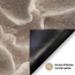 Waaiervorm - Beige - Vezel textuur Deurmat klein 898 -antislip_DE