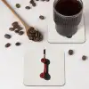 Telefoon - Koord - Rood - Minimalistisch onderzetter kurk middel -sfeer2