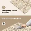 Luipaard - Klassiek - Beige Inductie beschemer met haakjes klein 777 -ky-schoon-nl