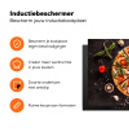 Mediterraans Feestmaal Inductie beschermer vinyl 3mm klein -zzzzzzz-td-ups