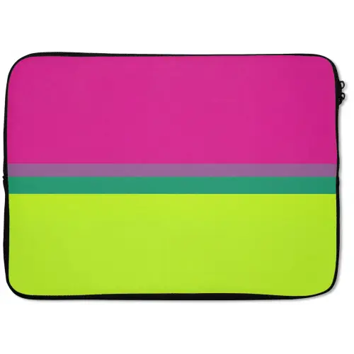Strepen - Modern - Kleurrijk laptophoes neopreen klein -zkaufland3dotto
