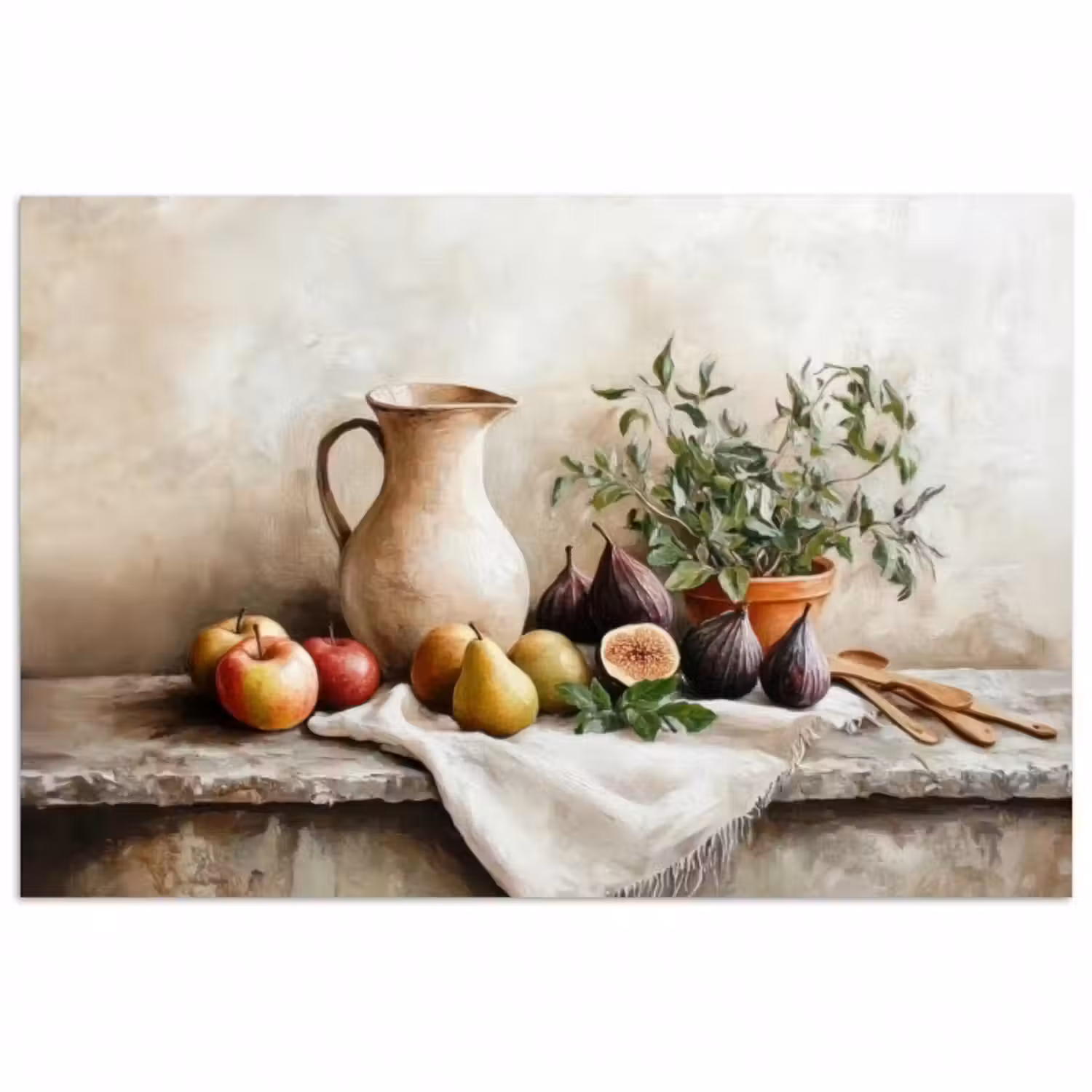 Poster - Obst - Kräuter - Ländlich