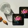 Quote - Bloemen - Vaas - Neon onderzetter kurk middel -sfeer4