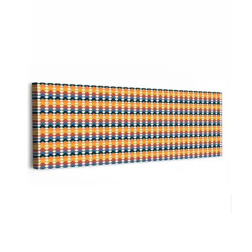 Retro - Disco - Golven canvas 2cm klein 828 -z3d