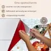 Kersen - Rood - Mozaïek - Blaadjes keuken achterwand spatscherm klein -spatscherm_NL