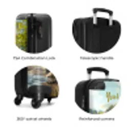 Hessel herder NBS - Handbagage koffer - Kinderen Unisex middel zzzzzzzbolletjes_ENG