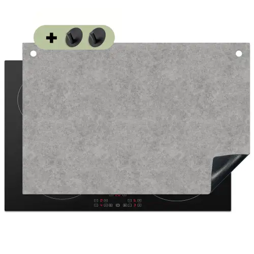 Beton - Oud - Patroon Inductie beschemer met haakjes klein 777 -3d