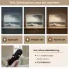 Zee - Rotsen - Storm Light Box met batterij (Wandlamp) middel -USP_lichtkleurNL