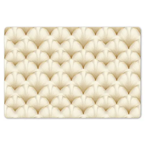 Waaier - Motief -  Goud Placemat vinyl groot 368 -zzsfeer1_Kitchenyeah-website