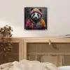 Graffiti - Panda - Jas - Kleurrijk plexiglas 5mm klein -sfeer4