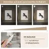 Zwart - Paard - Portret Light Box met kabel (Tafellamp) klein -USP_dimbaarDE