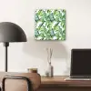 Bohemian - Bladeren - Bloemen - Tropisch aluminium wit klein -sfeer5