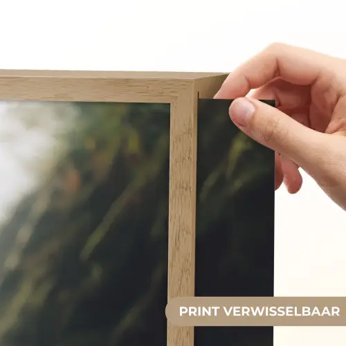 Stenen - Stapel - Natuur Light Box met batterij (Wandlamp) middel -USP_websiteprintNL