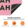 Donkergroen - Tekst - Schaduw - Grafisch Inductie beschermer vinyl 3mm klein -zzzzzzz-td-onderkant