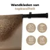 Bootje - Blaadjes - Goud - Water Wandkleed katoen klein -sfeer2