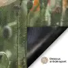 Bloemenveld - Klaprozen - Kleurrijk Deurmat klein -antislip_FR