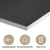 Lippen - Kleuren - Zwart PET vilt klein -closeup_NL