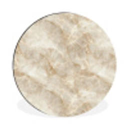 Lichtbeige - Onyx - Subtiel Wandcirkel aluminium klein 190 -3d
