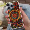 Mandala - Cirkels - Patronen Hoesje iPhone 16 Pro Max met koord klein -sfeer3