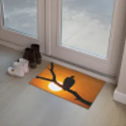 Gier - Tak - Zon - Oranje Deurmat klein -sfeer3