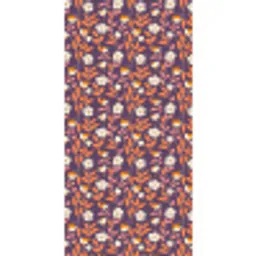 Boho - Vintage - Paars Behang Vinyl klein 1060 -3d_website