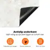 Beige - Marmer - Aders Inductie beschermer vinyl 3mm klein 276 -zzzzzzz-td-onderkant