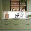 Glazen - Cocktails - Zwart - wit keuken achterwand 2 middel -sfeer3