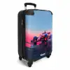 Rode racer Koffer - NBS - Handbagage middel -productfoto_3d