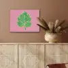 Blad - Groen - Illustratie - Minimalistisch PET vilt klein -sfeer4