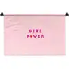 Girl power - Roze - Hartje Wandkleed katoen klein -zz3d