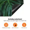 Bladeren - Tropisch - Monstera - Jungle Inductie beschermer vinyl 3mm klein -zzzzzzz-td-onderkant