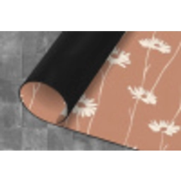 Madeliefjes - Subtiel - Terracotta Keukenloper - keukenmat middel 536 -closeup