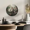 Blik van de Tijger KitchenYeah - Keuken - Wandcirkel Forex klein -sfeer2