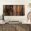 Hout - Rustiek - Donkere Planken plexiglas 5mm klein -sfeer1