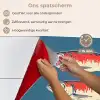 Vissen - Rood - Blauw keuken achterwand spatscherm klein -spatscherm_NL