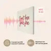 Don't lose your fire - Rood - Wit - Minimalistisch PET vilt klein -USP_NL