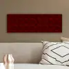 Bloemen - Donkerrood - Patroon canvas 2cm klein 828 -sfeer3