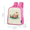 Otter - Strandbal - Water Kinderrugzak - Roze middel -productfoto_formaten