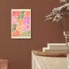 Bloemvormen - Retro - Kleurrijk aluminium wit klein -sfeer4